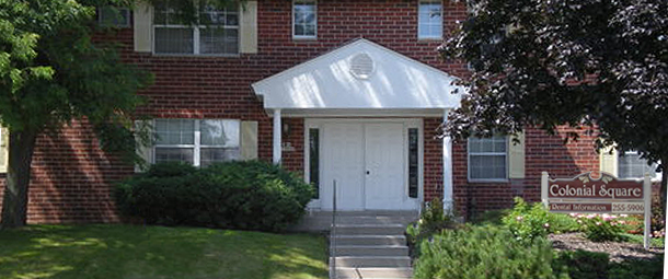 Colonial Square Apartment - View from Appleton Ave.